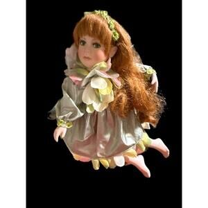 Porcelain doll  Treasure of the Emerald Isle Fairy Doll - Treasury Collection Pa
